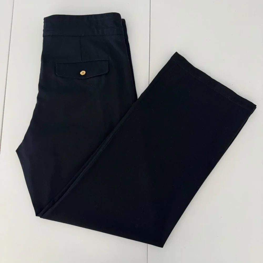 Louis Vuitton Men's Drawstring Pants Black, Size 44/US 36